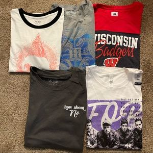 A lot of 15pc. Size S 12 shirts/10 short sleeve & 2long sleeve,1pants,1short,1tk